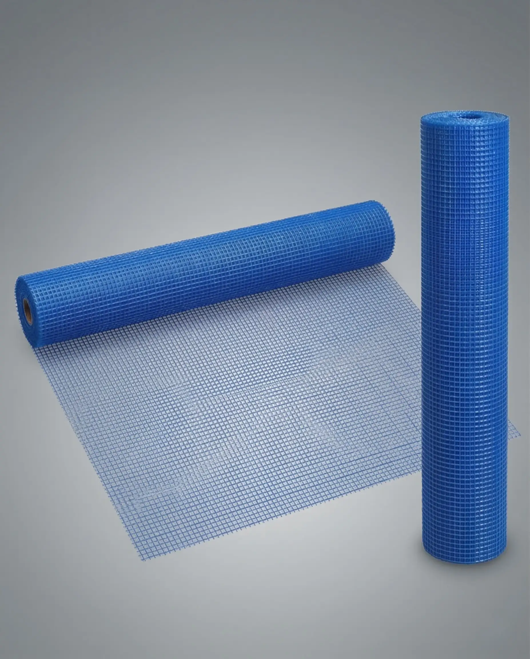 Treillis fibre verre bleu 1x50m construction Maroc